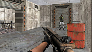 Free online shooting game Assault Zone