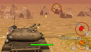 Shooting game Tanks Counteroffensive