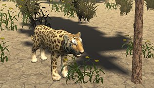 African Cheetah Hunting Simulator